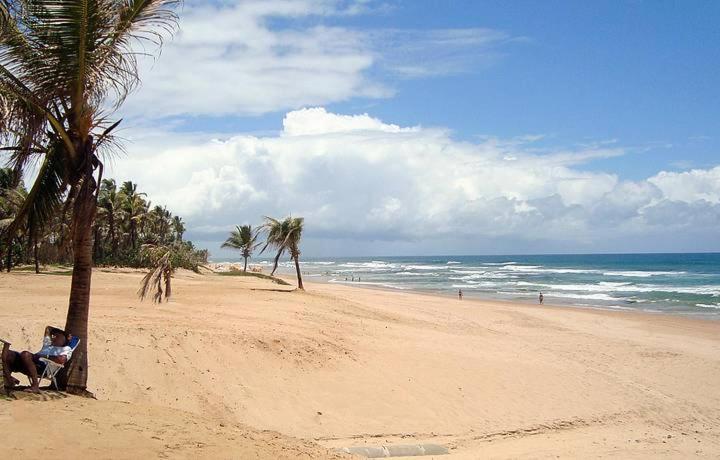 הוילה סלבאדור Suspiro Da Bahia Pe Na Areia מראה חיצוני תמונה